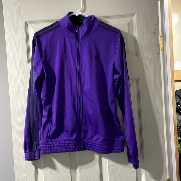 Adidas jacket purple - Picture 1 of 3